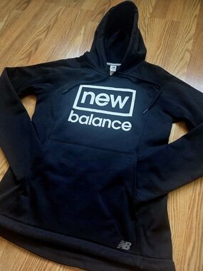 New Balance Black Pullover Hoodie